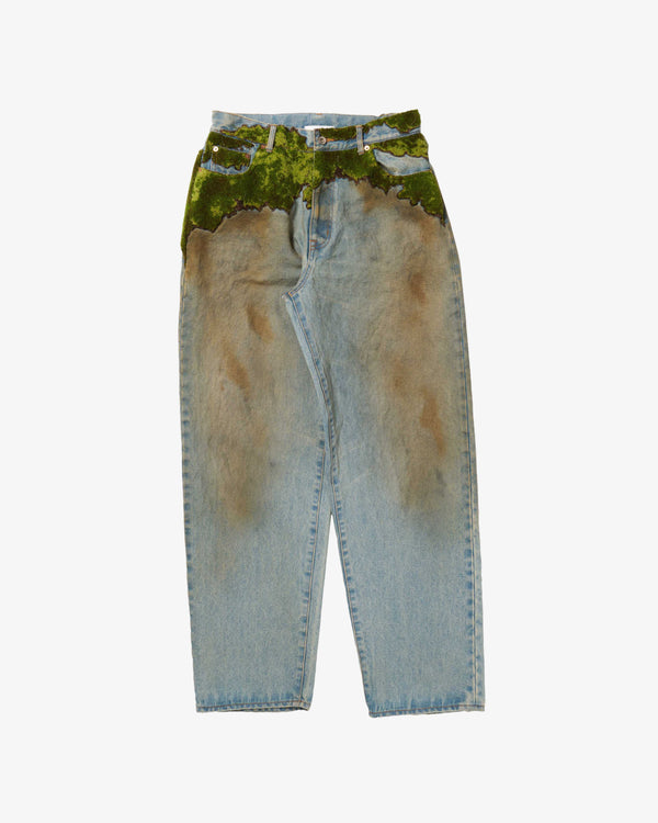Doublet - Men's Moss-Grown Wood Denim Pants - (Indigo)