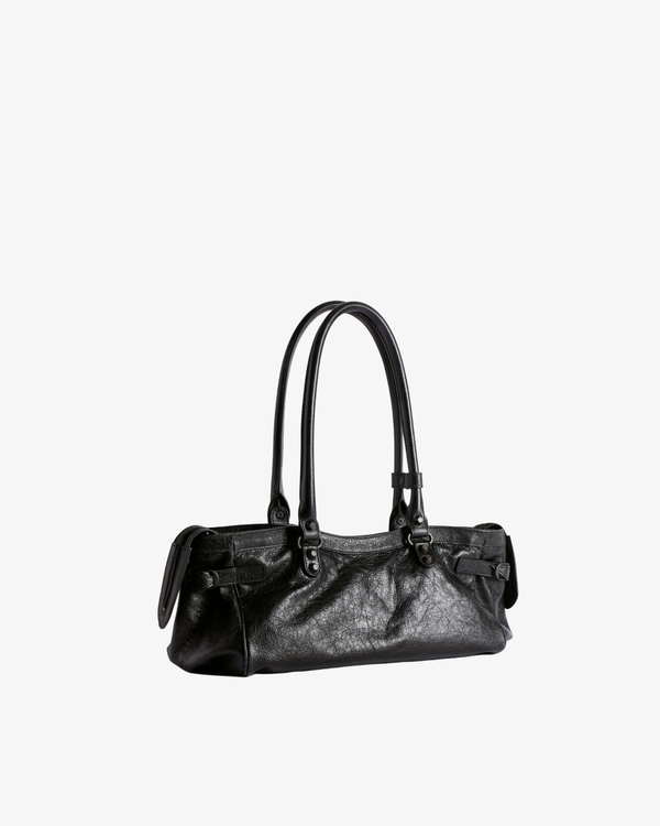 Balenciaga_Balenciaga - Women's Le City Bag East - (Black1000)_HANDBAGS
