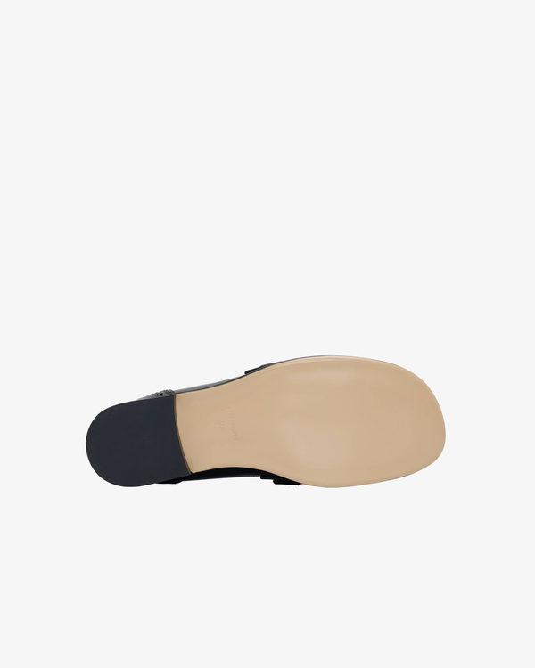 Shu Shu Tong_SHUSHU/TONG - Women's Slanted Square-Toe Loafers - (Black Ba100)_SHOES