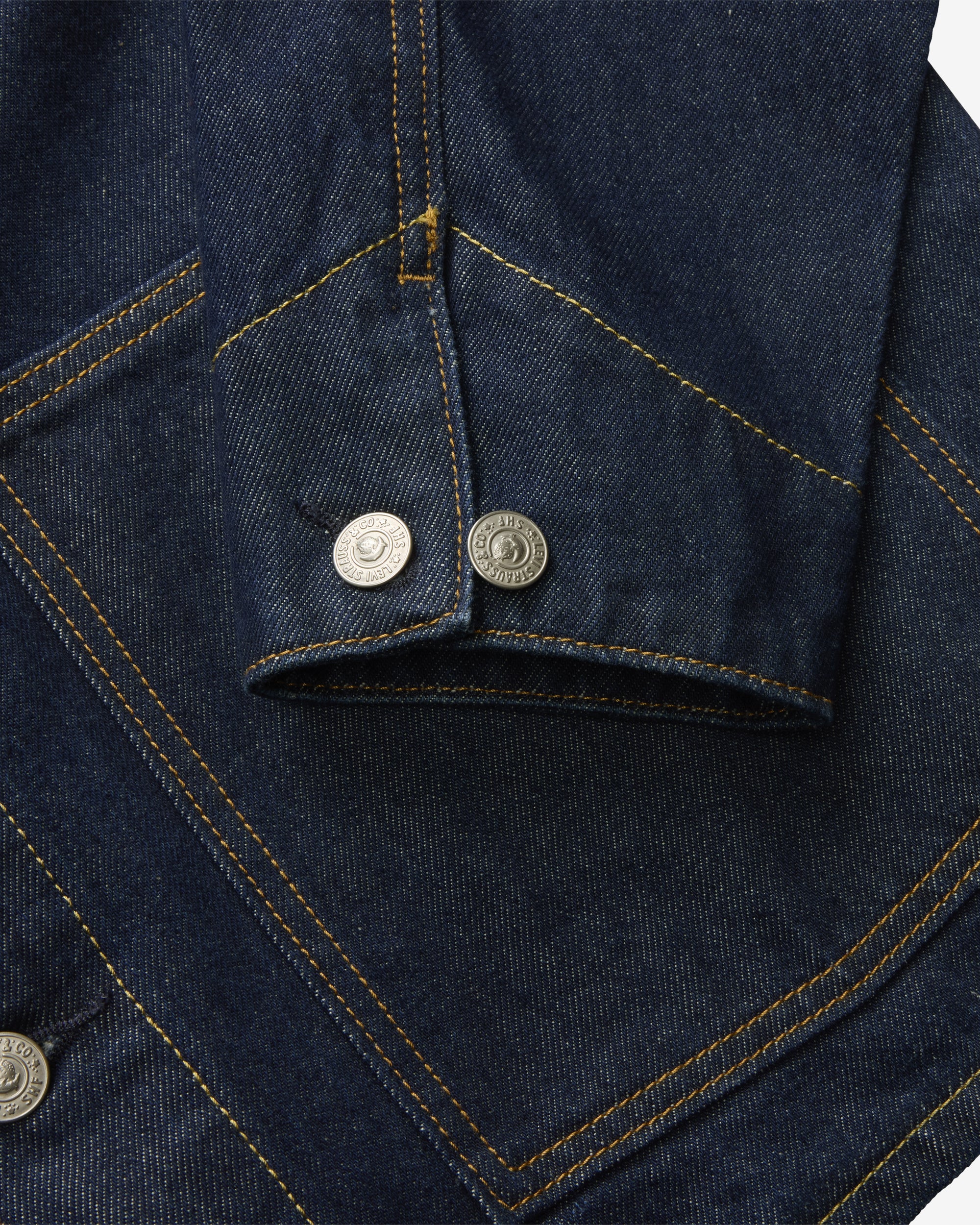 SKY HIGH FARM - Levi's Goods Chore Coat - (Denim) view 4, Click to Zoom in