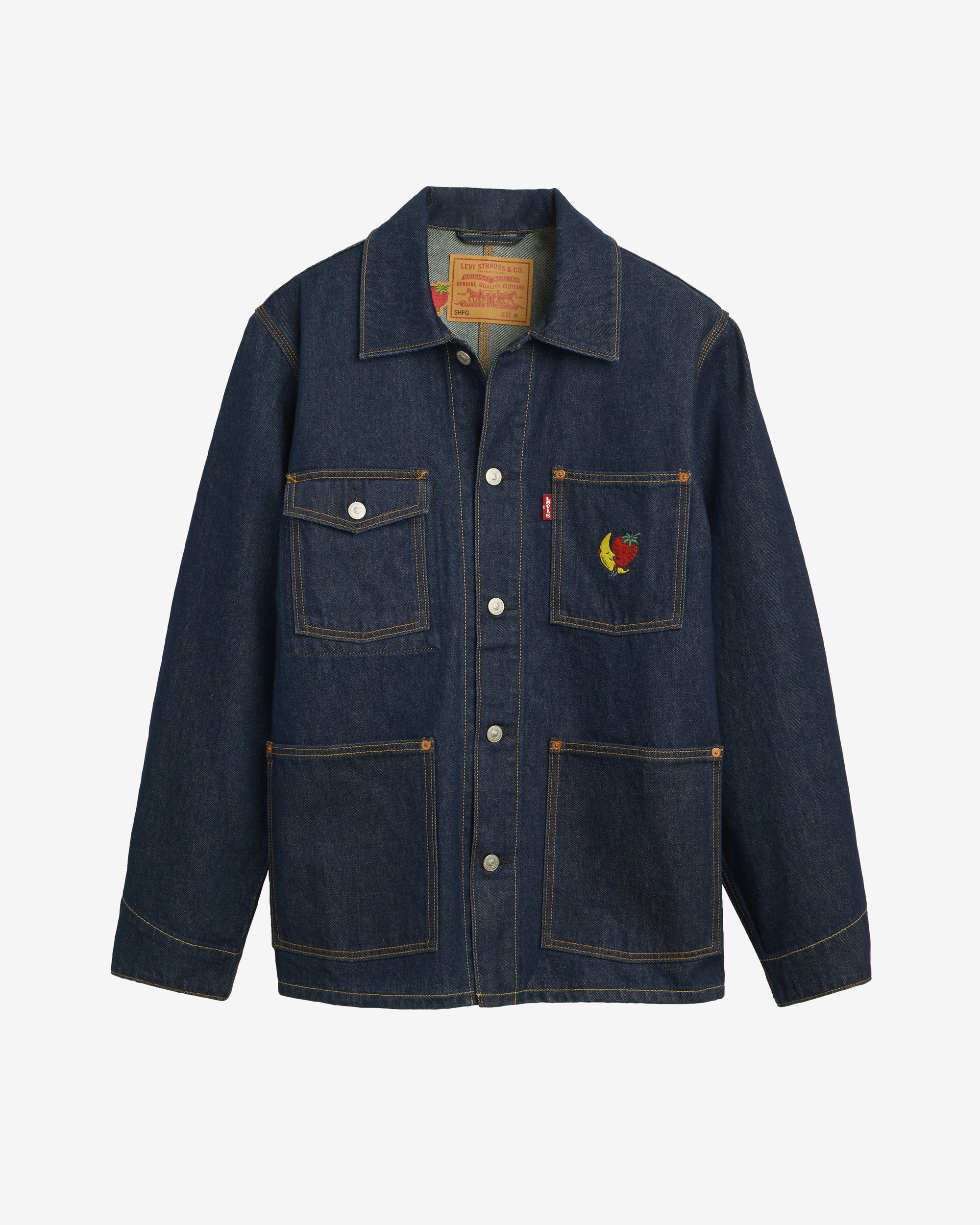 SKY HIGH FARM - Levi's Goods Chore Coat - (Denim) view 1, Click to Zoom in
