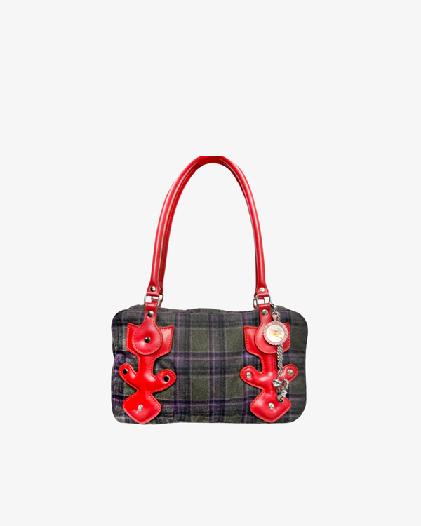 Chopova Lowena - Women's Missish Tartan Bag - (Purple)