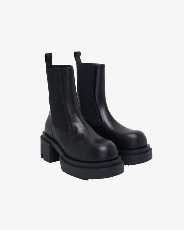 Rick Owens_Rick Owens - Women's Stivali In Pelle - (Black09)_BOOTS