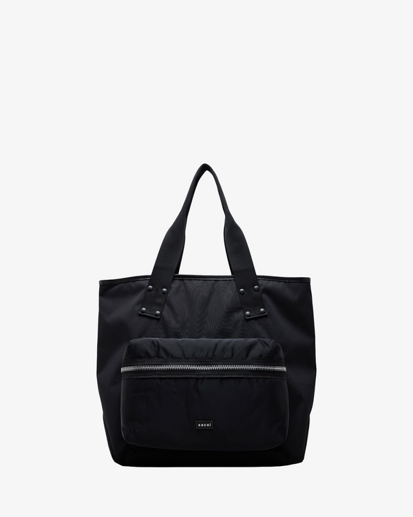 SACAI - Men's Pocket Tote Bag Large - (Black001)