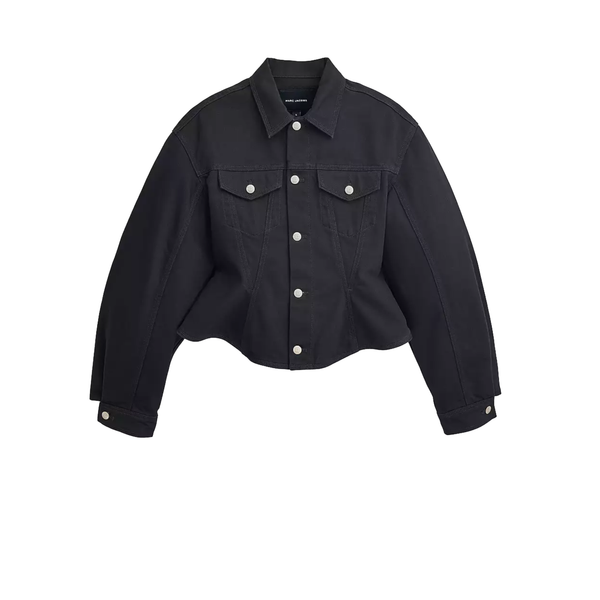 Marc Jacobs - Fluted Denim Jacket - (001 Black)
