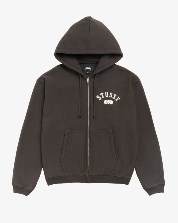 Stüssy - Men's Varsity Zip Hood - (Black)