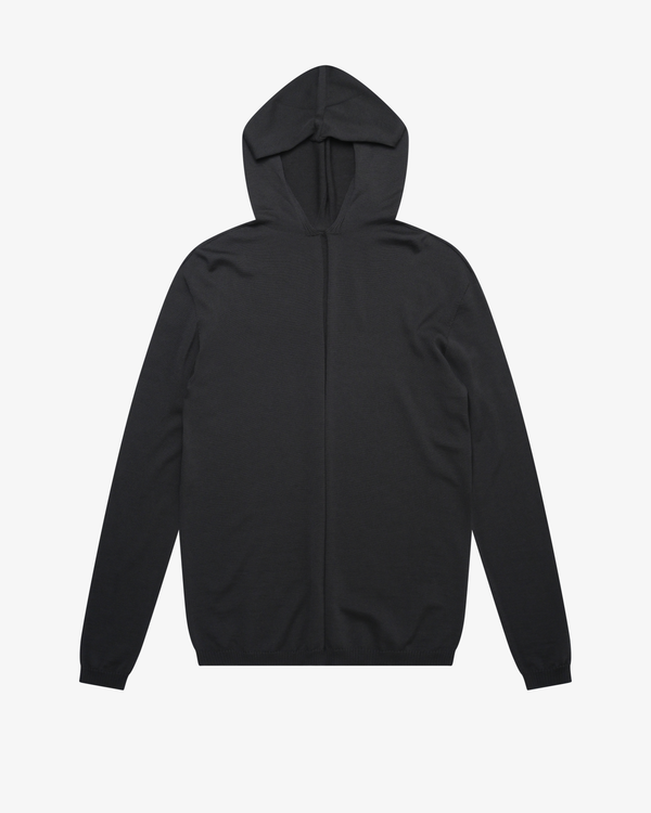RICK OWENS - Men's Oversized Long Sleeve Hoodie - (Dark Brown)