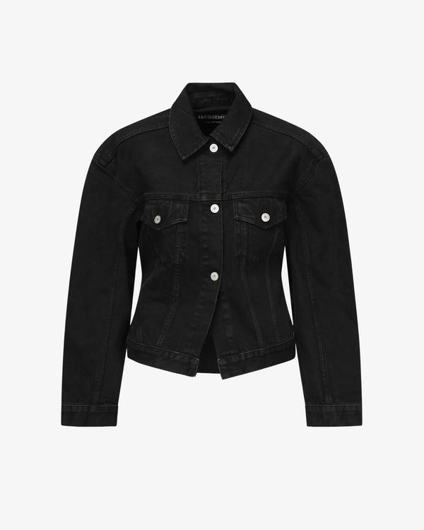 Jacquemus_JACQUEMUS - Women's La Veste De-Nimes - (Black990)_JACKETS