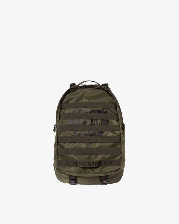 HUMAN MADE  - Men's Military Backpack - (Olive)