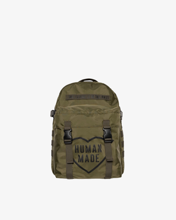 HUMAN MADE  - Men's Military Backpack - (Olive)