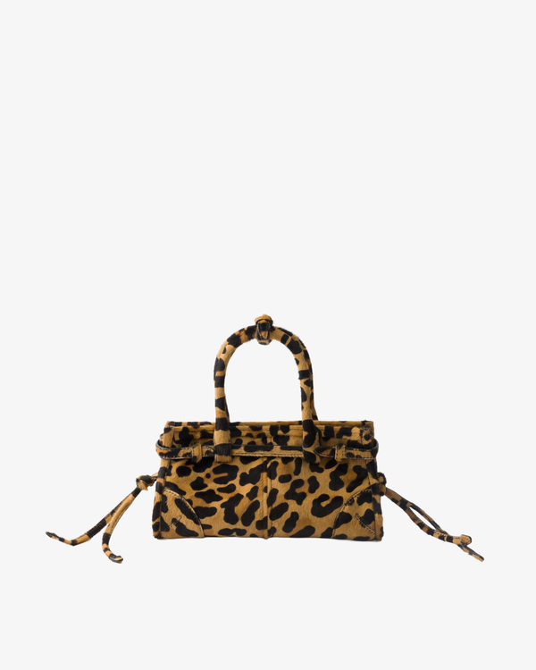 Prada - Women's Bonnie Mini Printed Leather Handbag - (Animal Print)