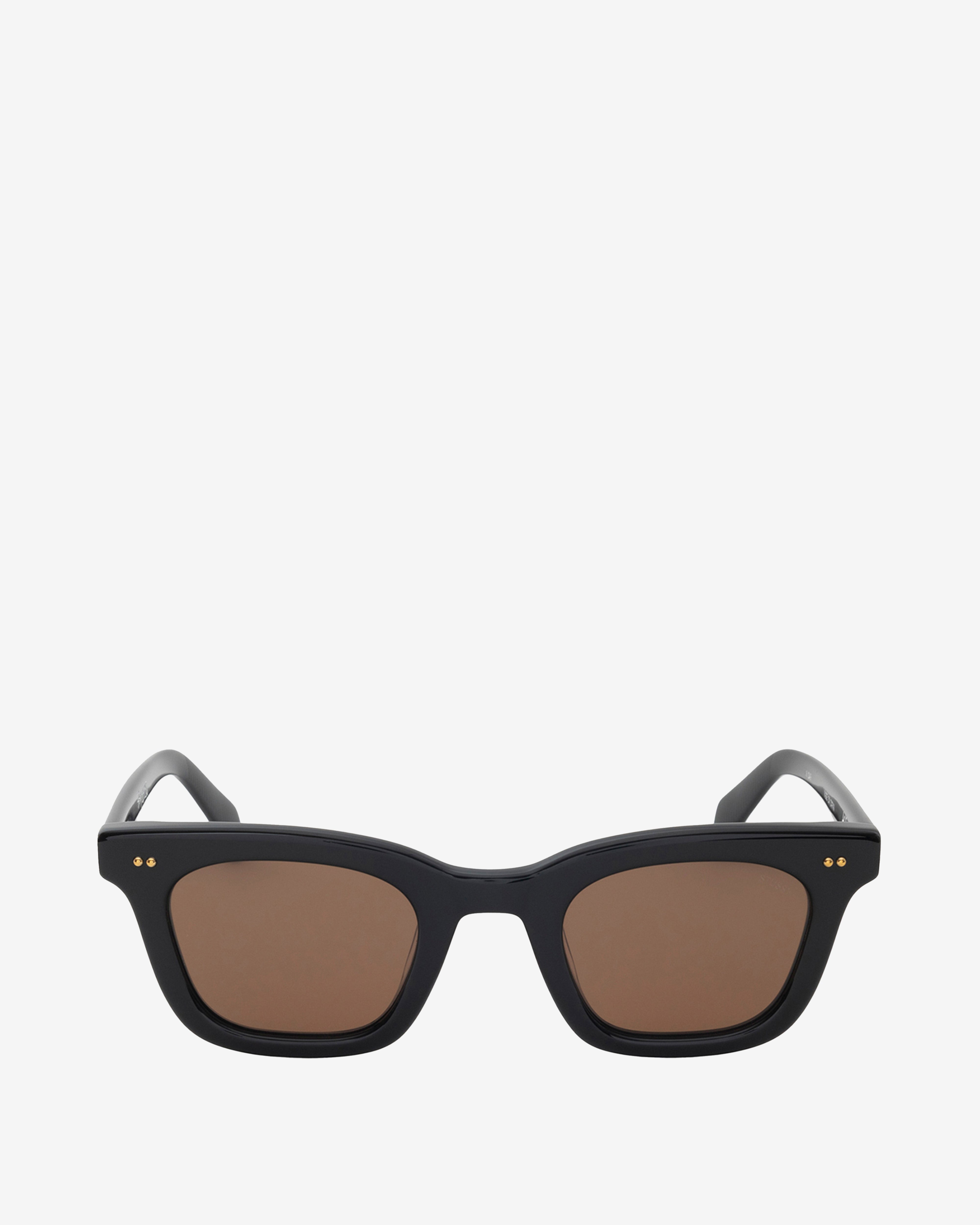 Stüssy: Ace Sunglasses (Black/Brown) | DSMS E-SHOP