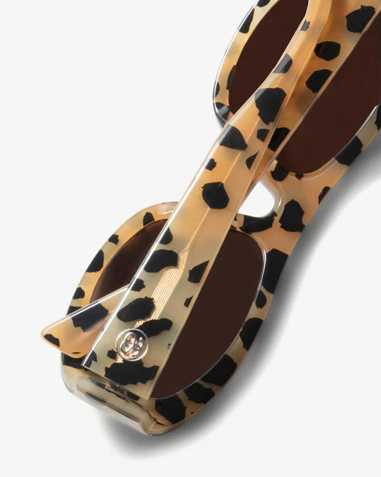 Stüssy - Men's Ace Sunglasses - (Leopard Print)