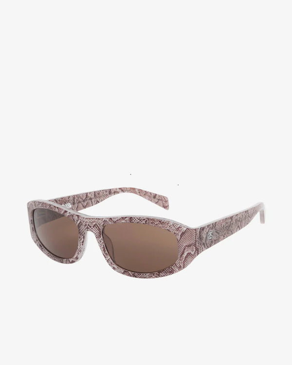 Stüssy - Landon Sunglasses - (Snake Skin/Brown)