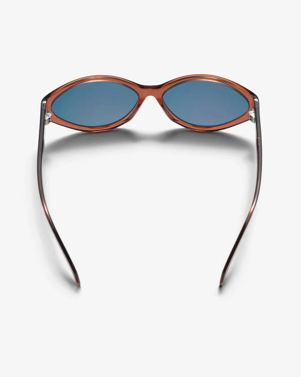 Stüssy - Men's Yumi Sunglasses - (Transparent Brown/Solar Flare)