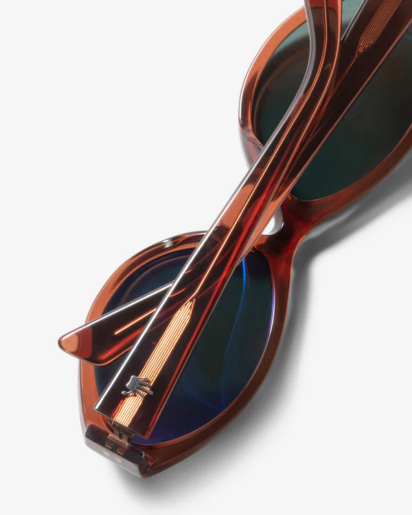 Stüssy - Men's Yumi Sunglasses - (Transparent Brown/Solar Flare)