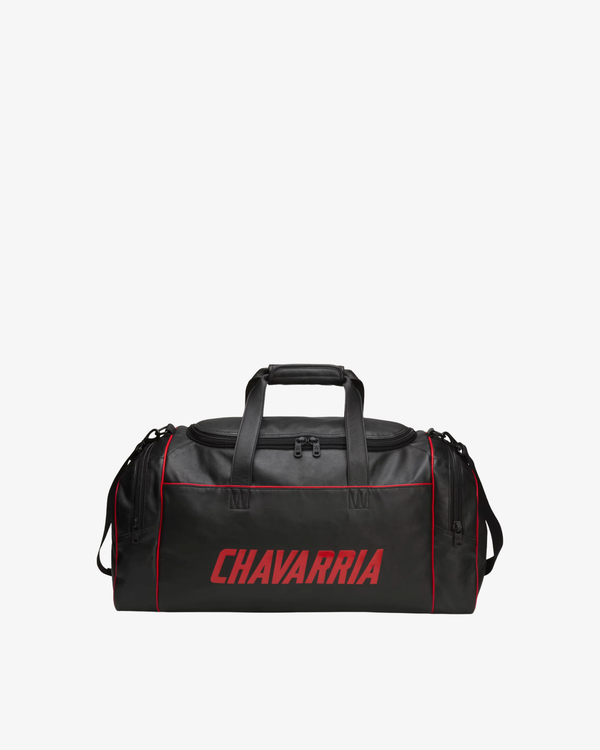 Adidas - Men's Chavarria Premium Leather Gym Bag - (Black)