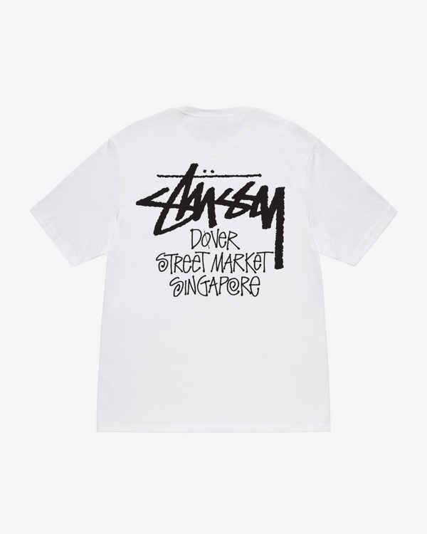 Stussy - Stock DSM Singapore Tee - (White)