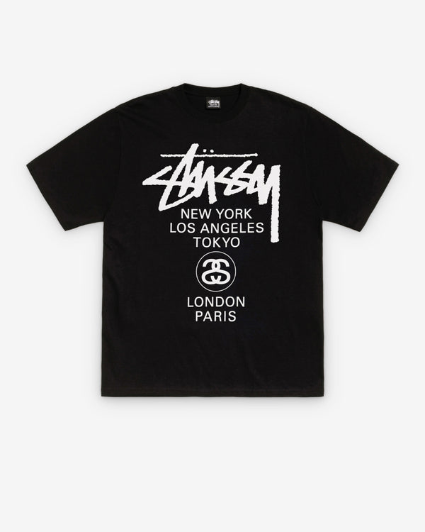 Stüssy - Men's World Tour Tee - (Black)