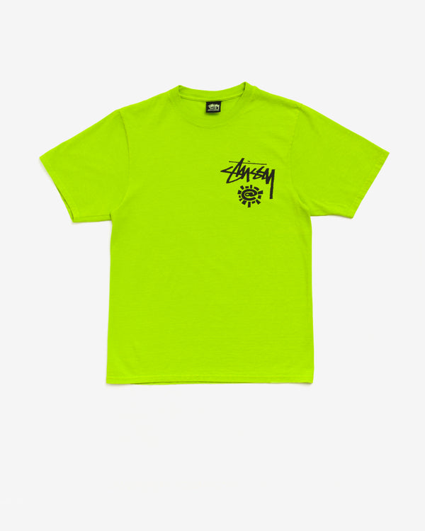 Stüssy - Men's Always Do What You Should Do World Tour Tee - (Lime)