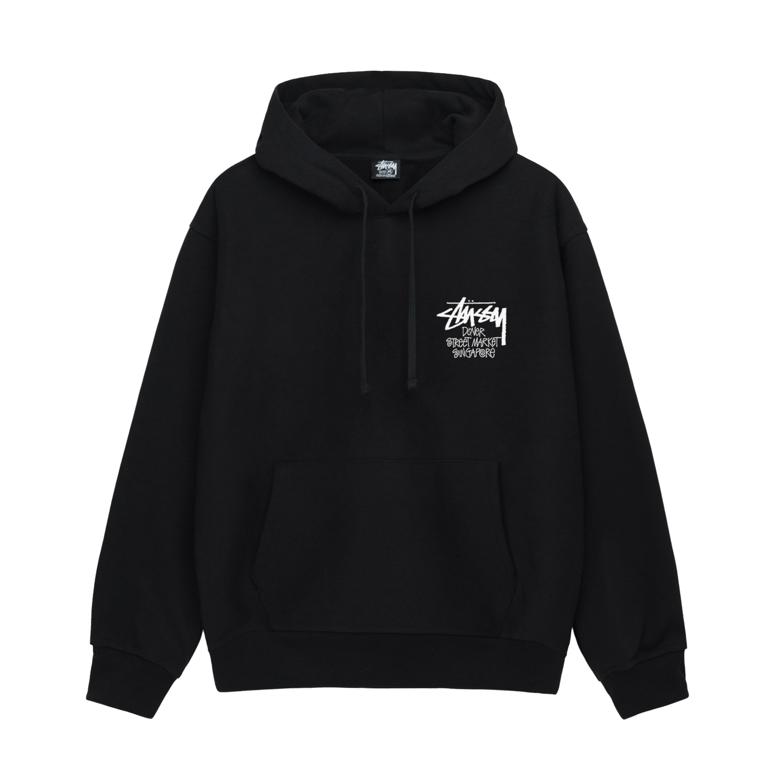 STÜSSY: Stock DSM Singapore Hood (Black) | DSMS E-SHOP