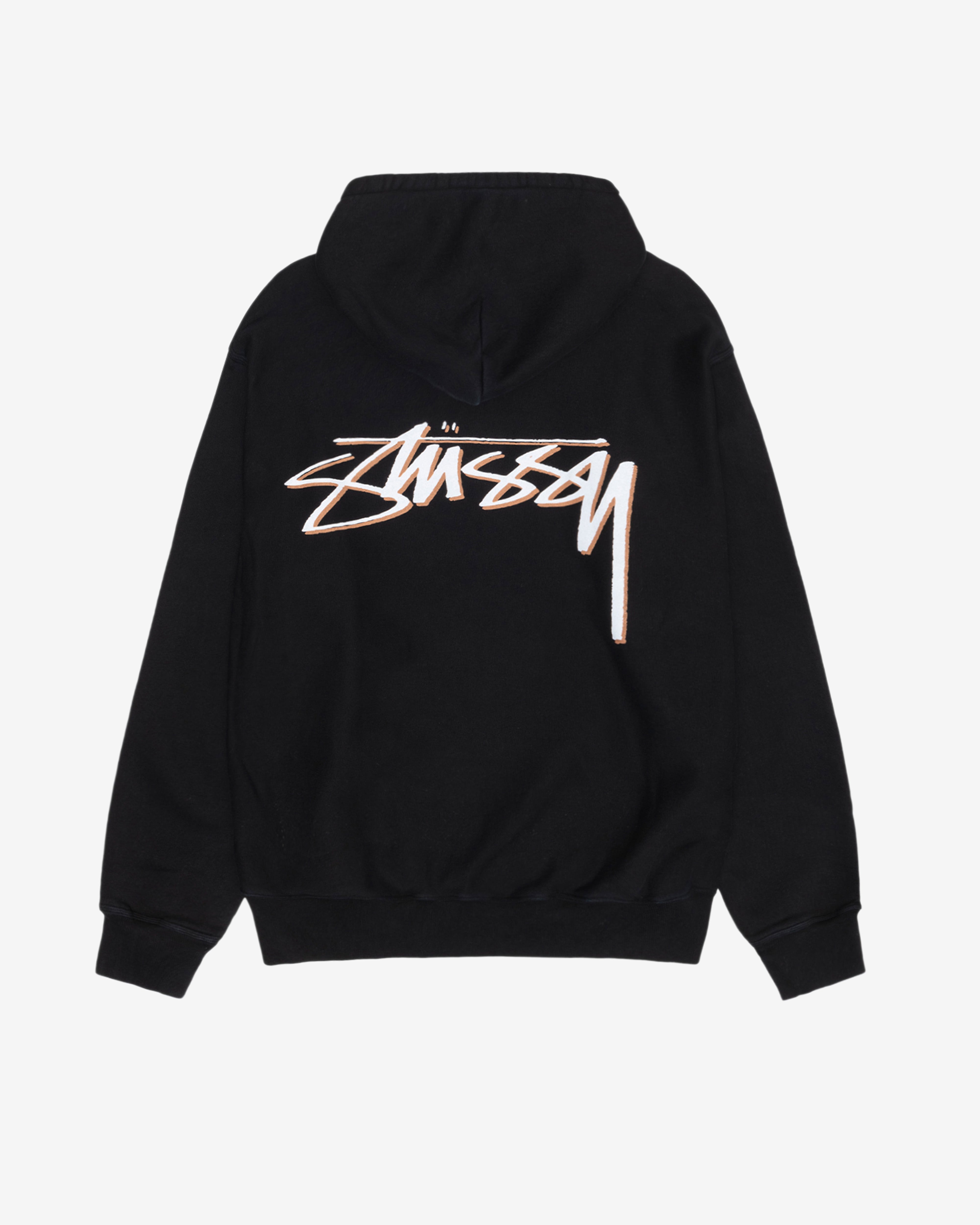 Stüssy: Our Legacy Men's Drop Shadow Pig. Dyed Hood (Black Stüssy: Our Legacy Men's Drop Shadow Pig. Dyed Hood (Black
