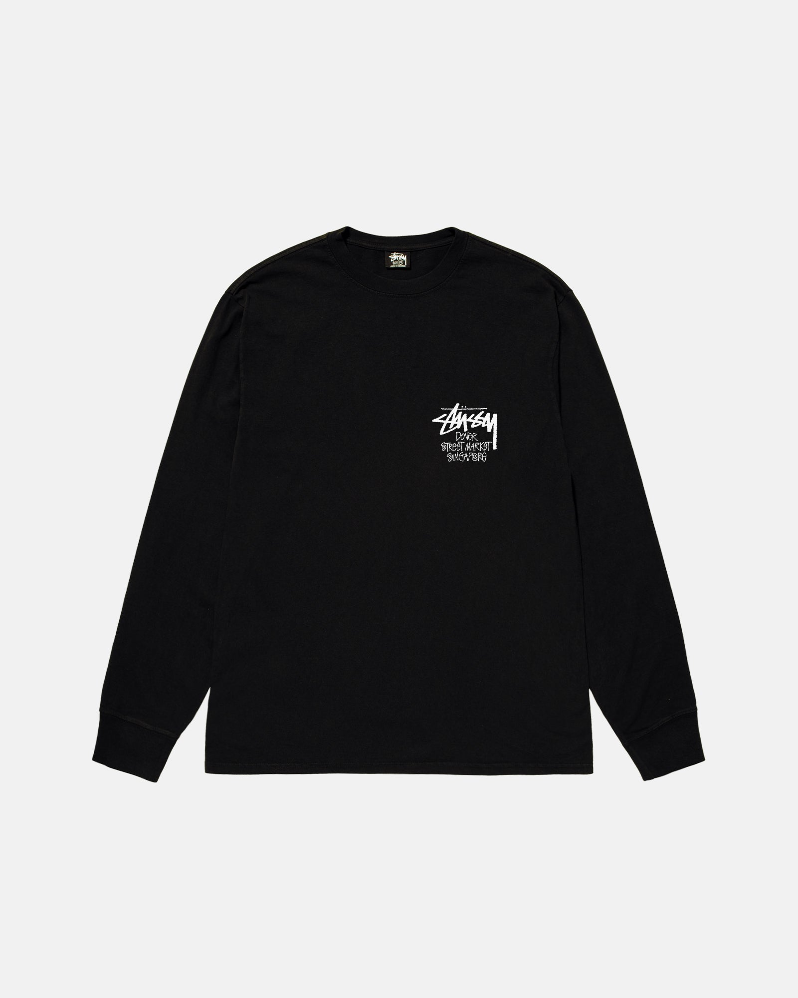 STÜSSY - Stock DSM Singapore LS Tee - (Black)