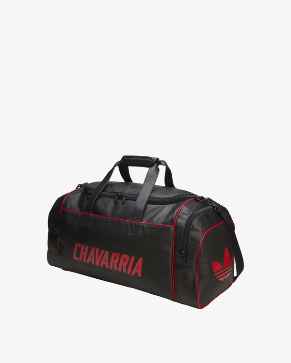 Adidas - Men's Chavarria Premium Leather Gym Bag - (Black)