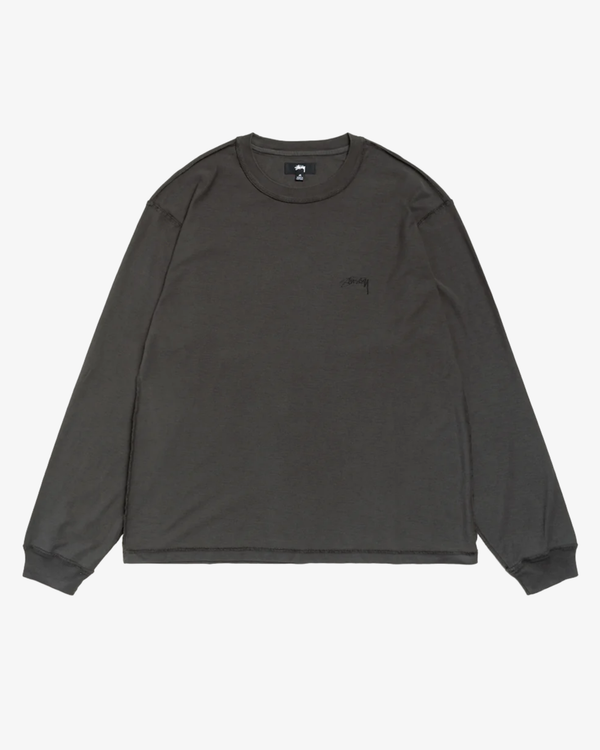 Stüssy - Men's Lazy Long Sleeve Tee - (Black)