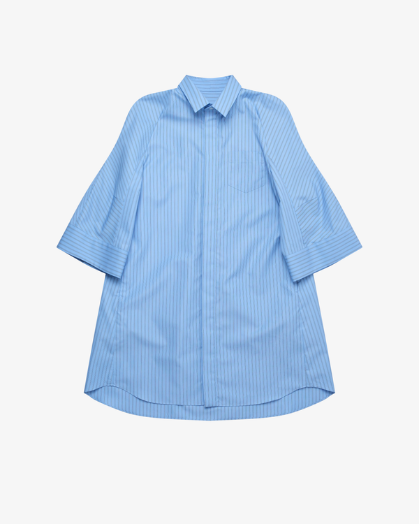 SACAI - Women's Poplin Dress - (Light Blue)