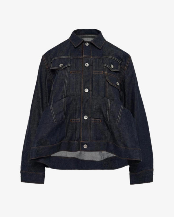 SACAI - Women's Denim Jacket - (Denim499)