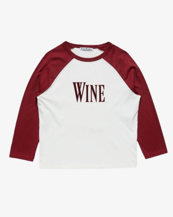 ACNE STUDIOS - Men's Eigne U Rs Wine - (Burgundy)