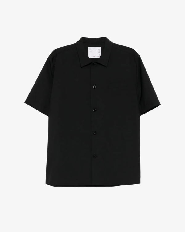 SACAI - Men's Suiting Shirt - (Black)