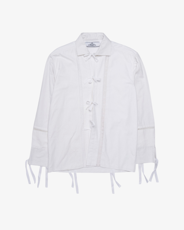 HODAKOVA - Women's Pillow Case Shirt - (White)