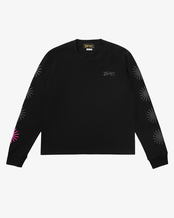 THE ROLLERS PARLOUR - Men's Roller Long Shirt T-Shirt - (Black)