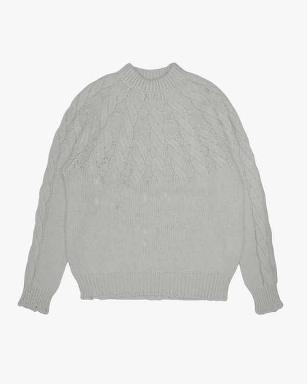 Junya Watanabe Man  - Men's Wool Sweater - (Natural)