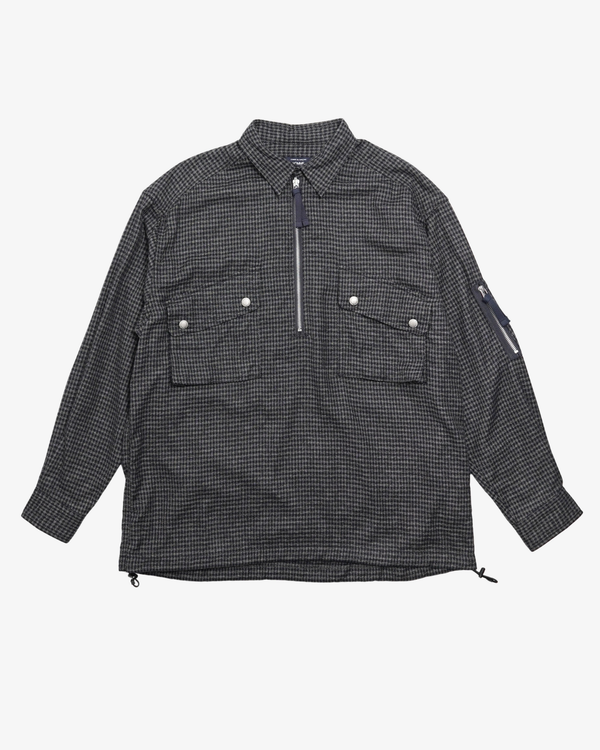 Comme des Garçons Homme - Men's Cotton Napped Check - (Navy)