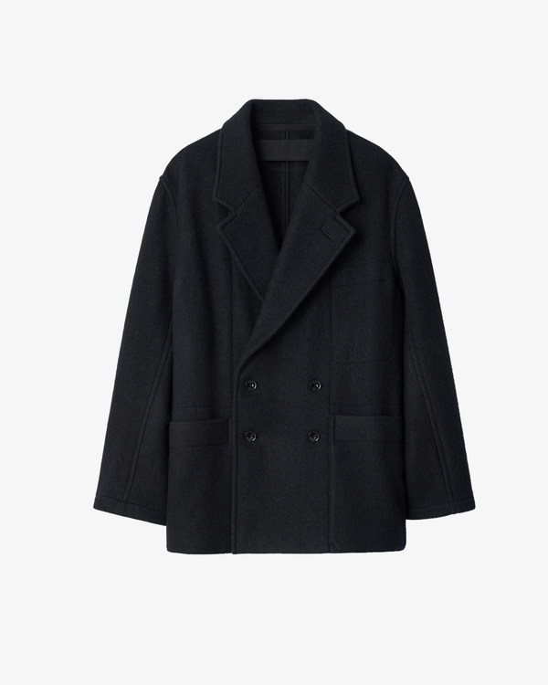 Lemaire - Men's Short Db Coat - (Black)