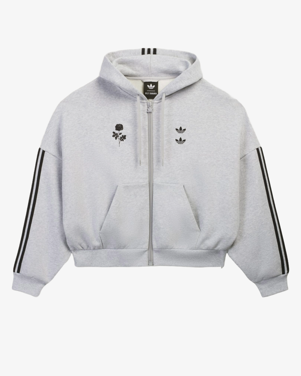 Adidas - Men's Willy Chavarria Full Zip Logo Hoodie - (Grey)