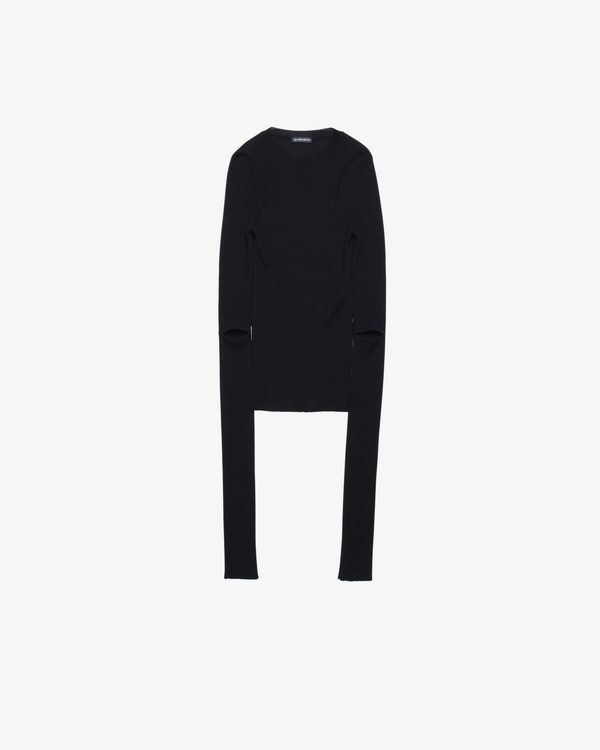 ANN DEMEULEMEESTER - Women's Lyell Rib Sweater - (Black)