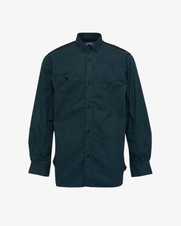 Junya Watanabe Man  - Men's Plaid Shirt - (Green)