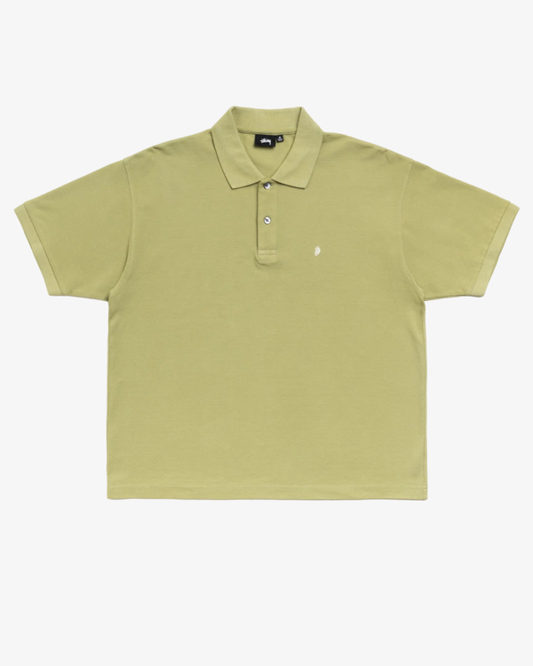 Stüssy - Men's Classic Pique Polo - (Green)