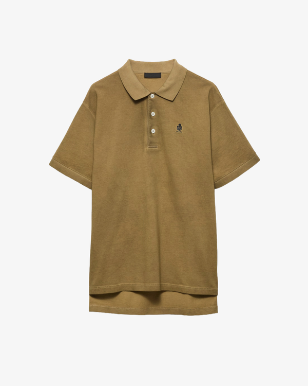 Prada - Men's Piquet Old Polo - (Brown)