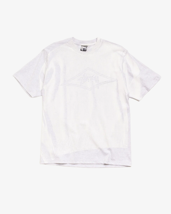 Stüssy - Men's Sweater Tee - (Ash Heather)