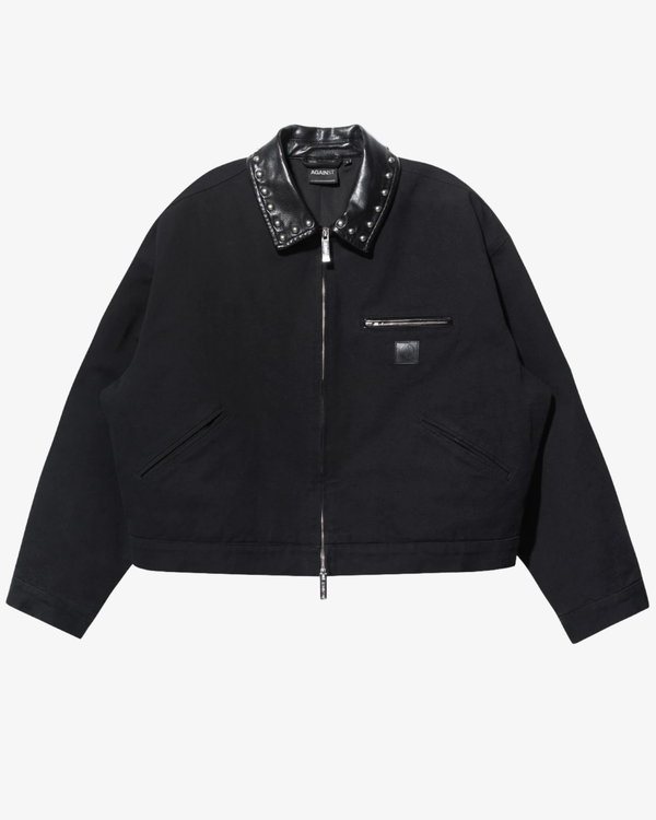 AGAINST LAB  - Men's Studded Detroit Jacket - (Grey)