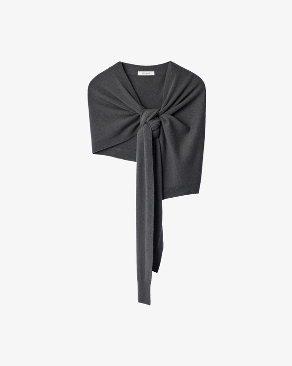 Lemaire - Women's Wrap Scarf - (Charcoal)