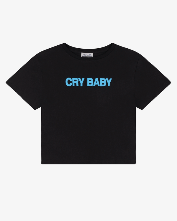 Ashley Williams - Women's Black Cropped T-Shirt - (Black)