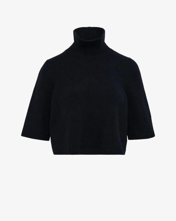 ALAÏA - Women's Crop Jumper - (Black995)