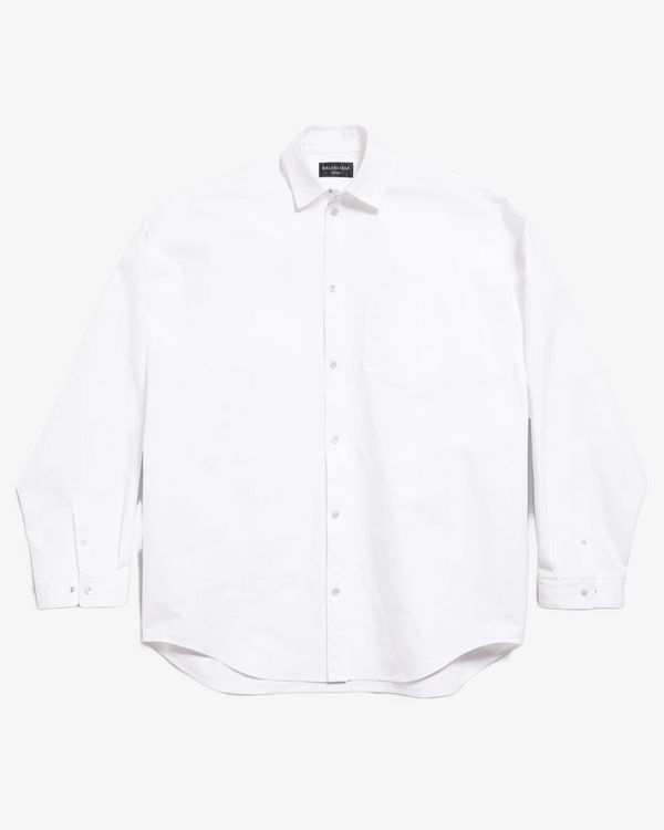 BALENCIAGA - Women's Outerwear Shirt - (White)