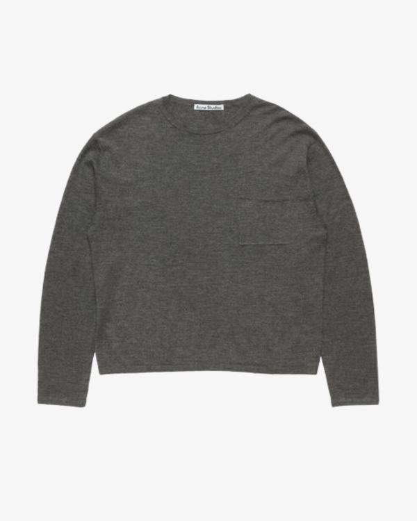 ACNE STUDIOS - Men's Klunas Cashmere - (Grey)